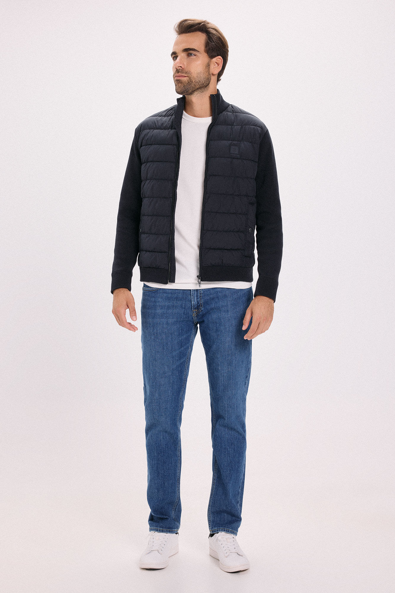 Jack & Jones Blus&atilde;o acolchoada leve