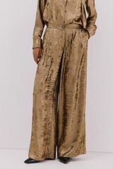 Cortefiel Cal&ccedil;a palazzo dourada Dourado