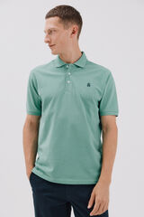 Cortefiel Polo estampado Verde