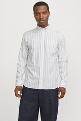 Jack & Jones Camisa oxford slim fit Blanco