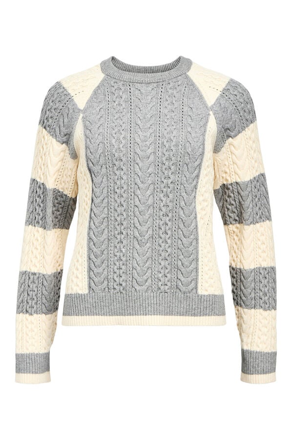 Object Jersey ochos bicolor Gris