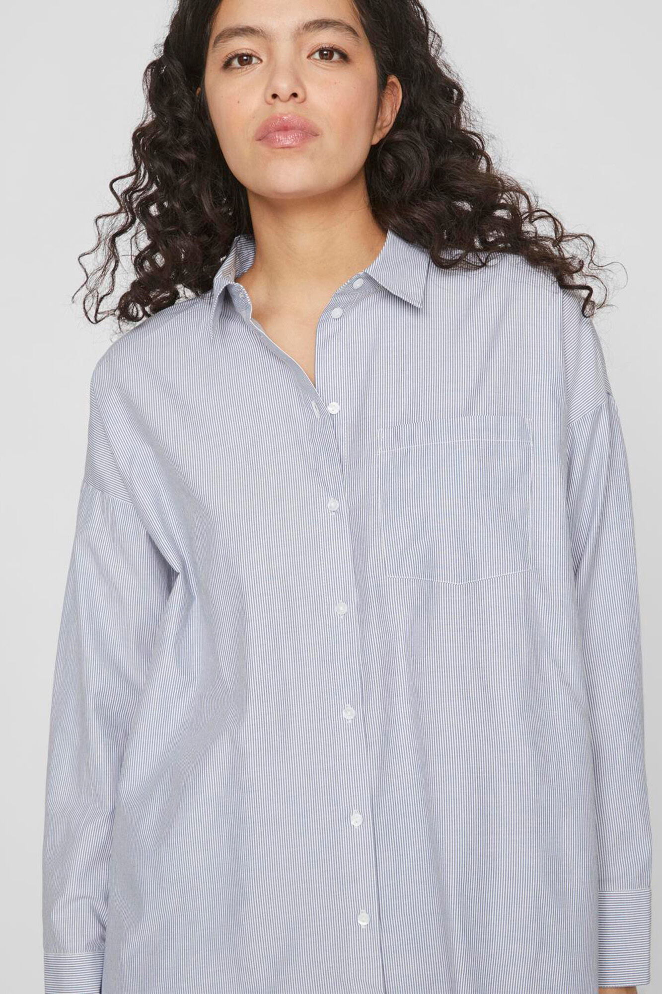 Vila Camisa Oxford con bolsillo