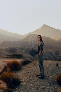 Selected Femme Calças largas com pregas 