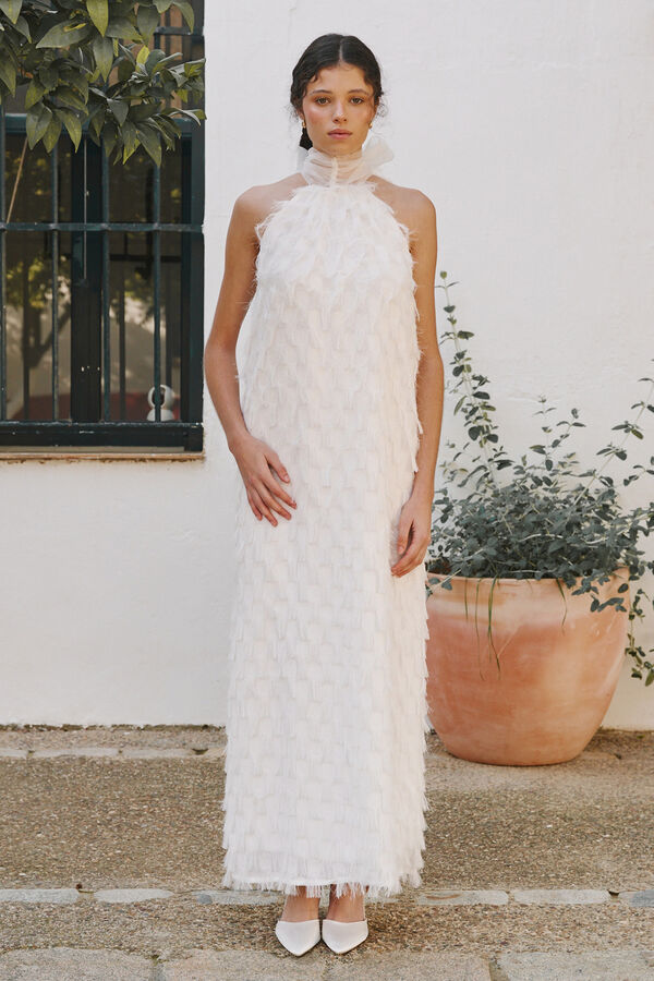 Pol&iacute;n Et Moi Vestido de noiva Dalia Branco