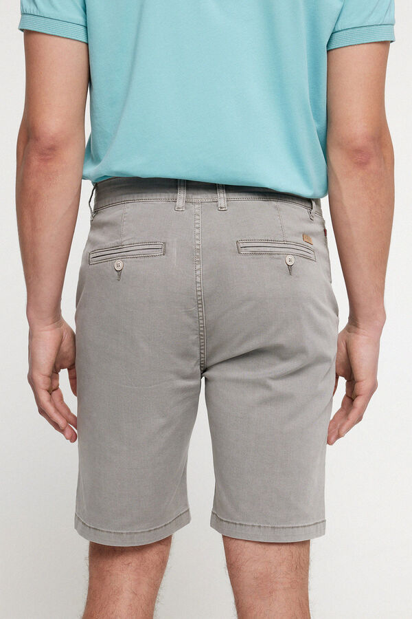 Privata Bermuda 5 bolsillos Gris