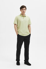 Selected Polo coolmax de algod&atilde;o org&acirc;nico Verde