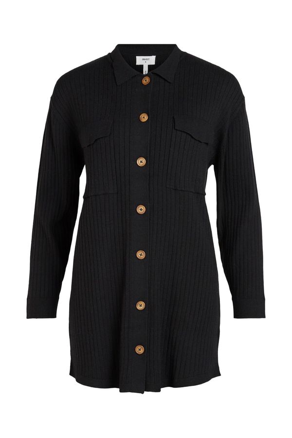 Object Total Look Cardigan Preto