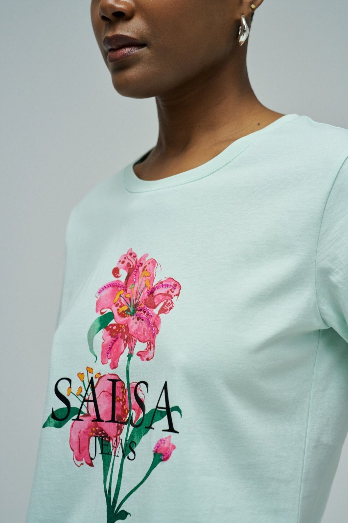 Salsa Jeans Camiseta estampada con logo