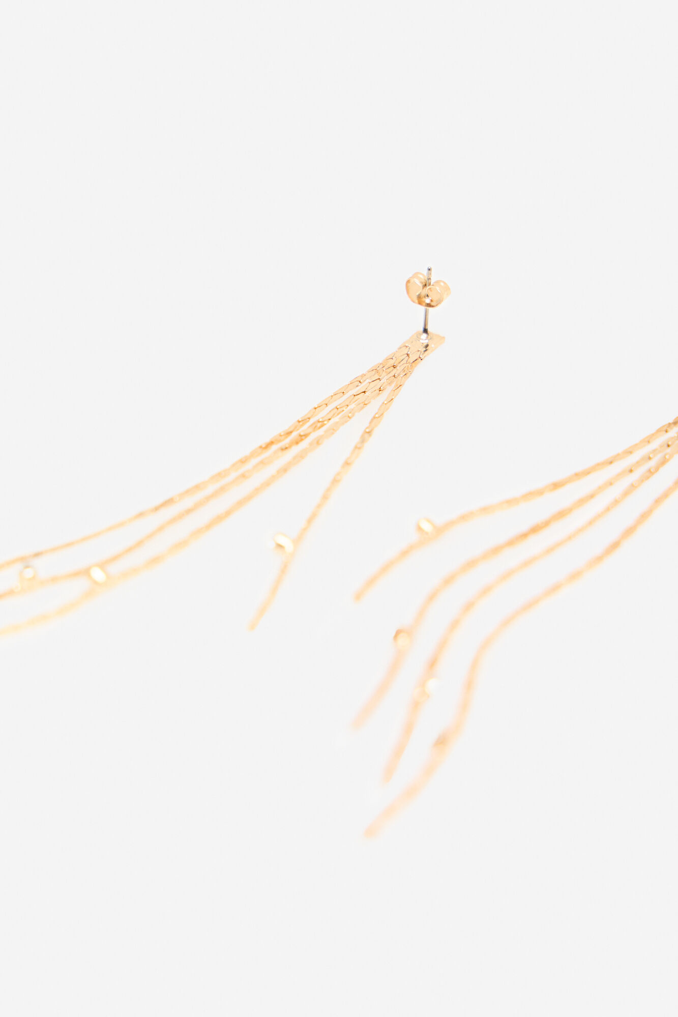 Cortefiel Brinco franja em strass