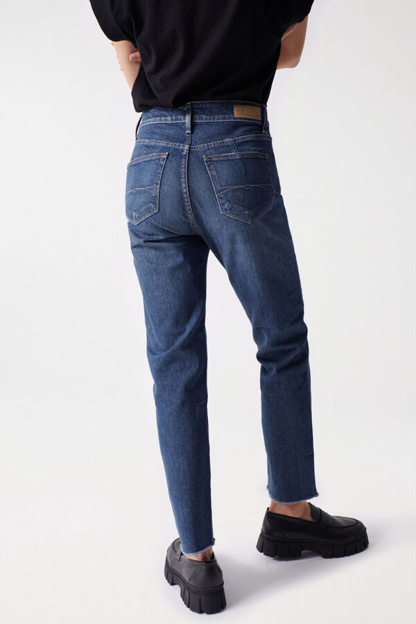 Salsa Jeans Vaqueros true cropped slim Azul