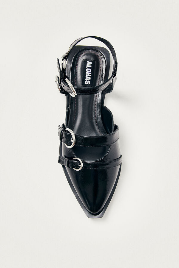 Alohas Bailarinas de piel Thalara Negro