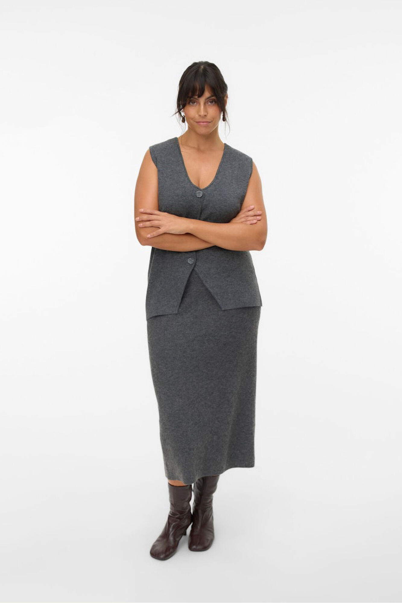 Vero Moda Curve Falda 7/8 punto Curve