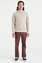 Dockers Pantalones chinos slim fit Marr&oacute;n