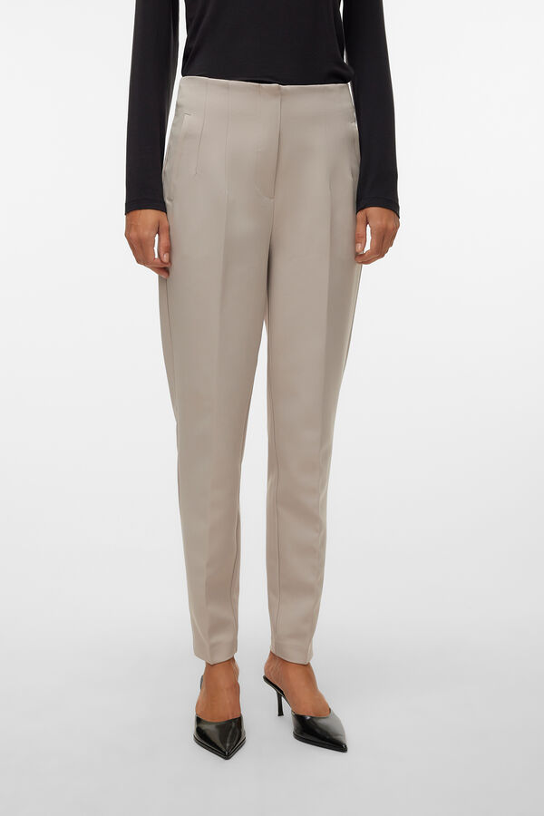 Vero Moda Pantal&oacute;n largo de vestir Gris