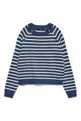 Vero Moda Jersey de punto botones dorados Azul marino