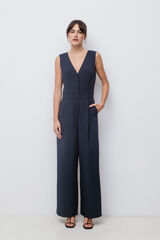Vila Jumpsuit with straps Azul