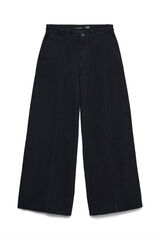 Vero Moda Curve Pantal&oacute;n ancho talla grande Azul marino