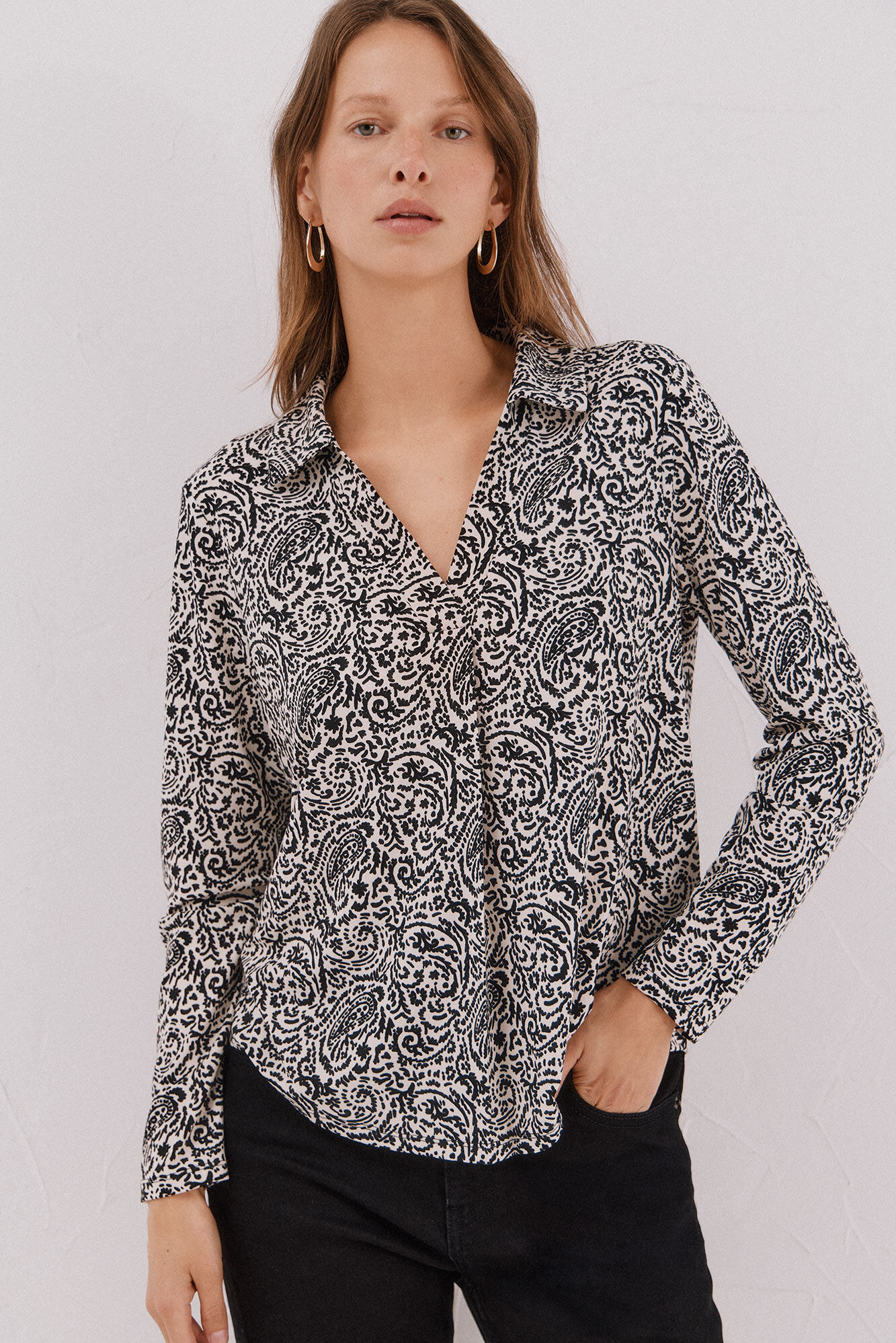 Cortefiel Camiseta gola polo