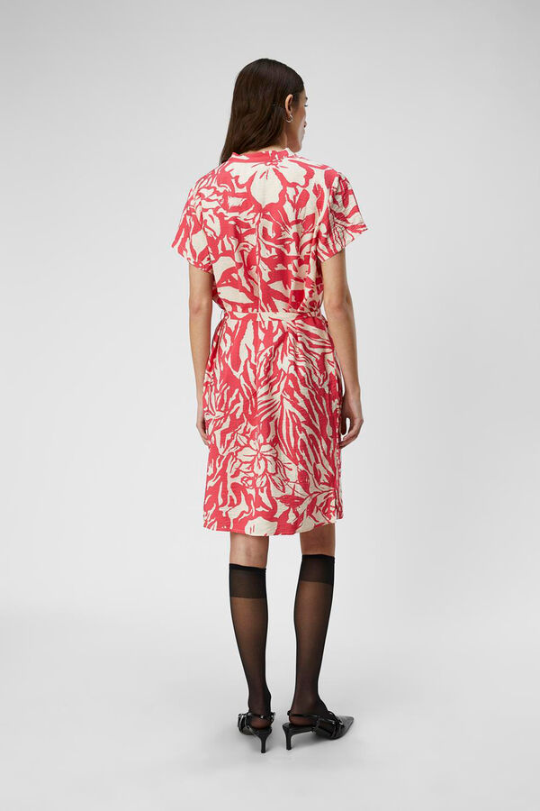 Object Vestido curto estampado Cinzento