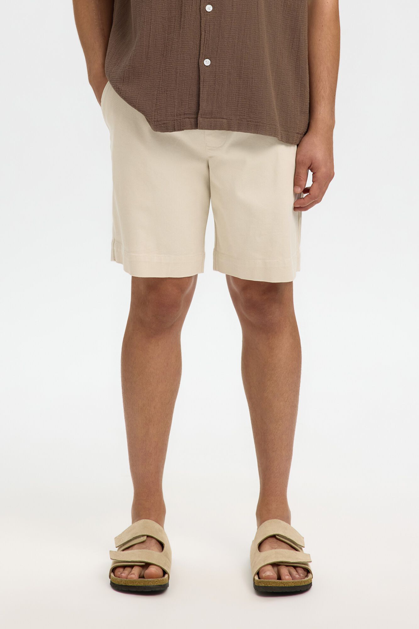 Selected Pantal&oacute;n corto de con bolsillos laterales