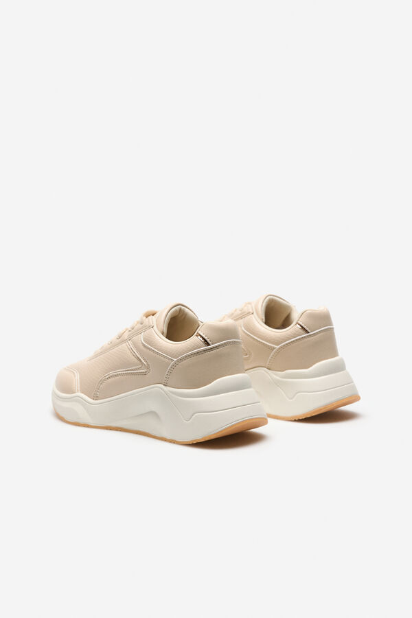 Cortefiel T&ecirc;nis plataforma cobra Tostado