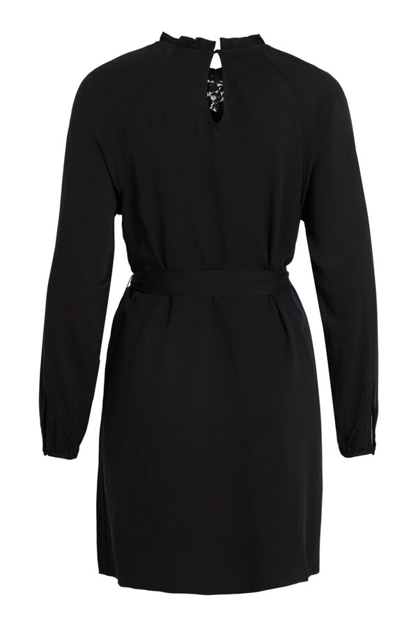 Vila Vestido encaje Negro