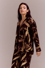 Slowlove Camisa fluida estampada Multicolor