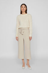 Vila Cal&ccedil;as compridas culotte largas Cinzento