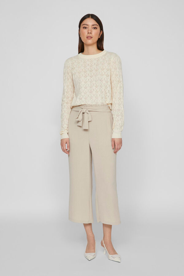 Vila Cal&ccedil;as compridas culotte largas Cinzento