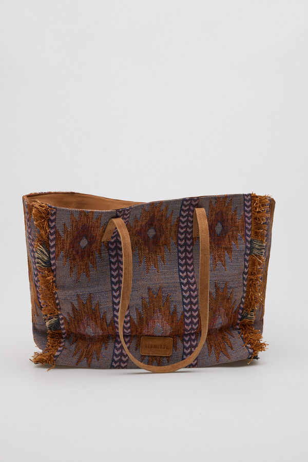 Slowlove Bolso shopper &eacute;tnico Multicolor