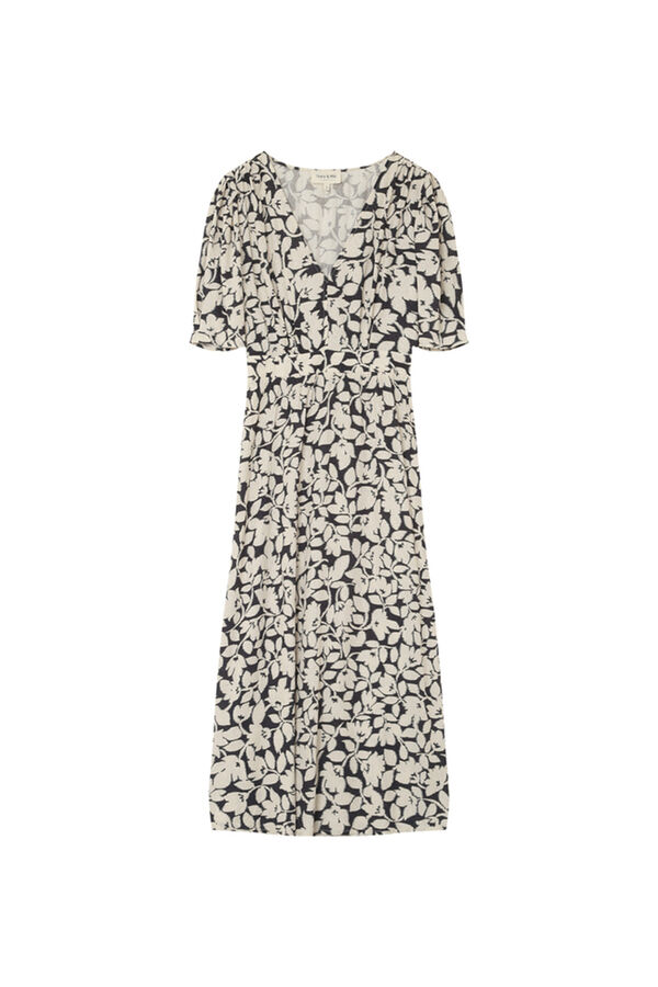 Grace & Mila Vestido longo regular fit Preto