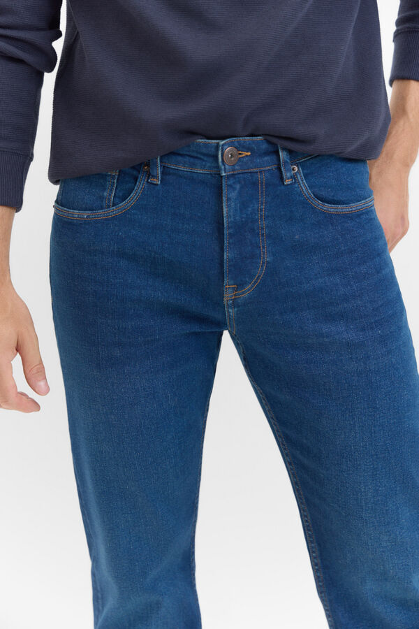 Cortefiel Pantal&oacute;n vaquero regular fit dynamic Azul