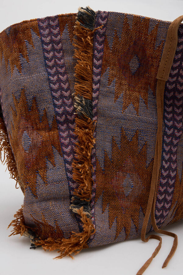 Slowlove Bolso shopper &eacute;tnico Multicolor