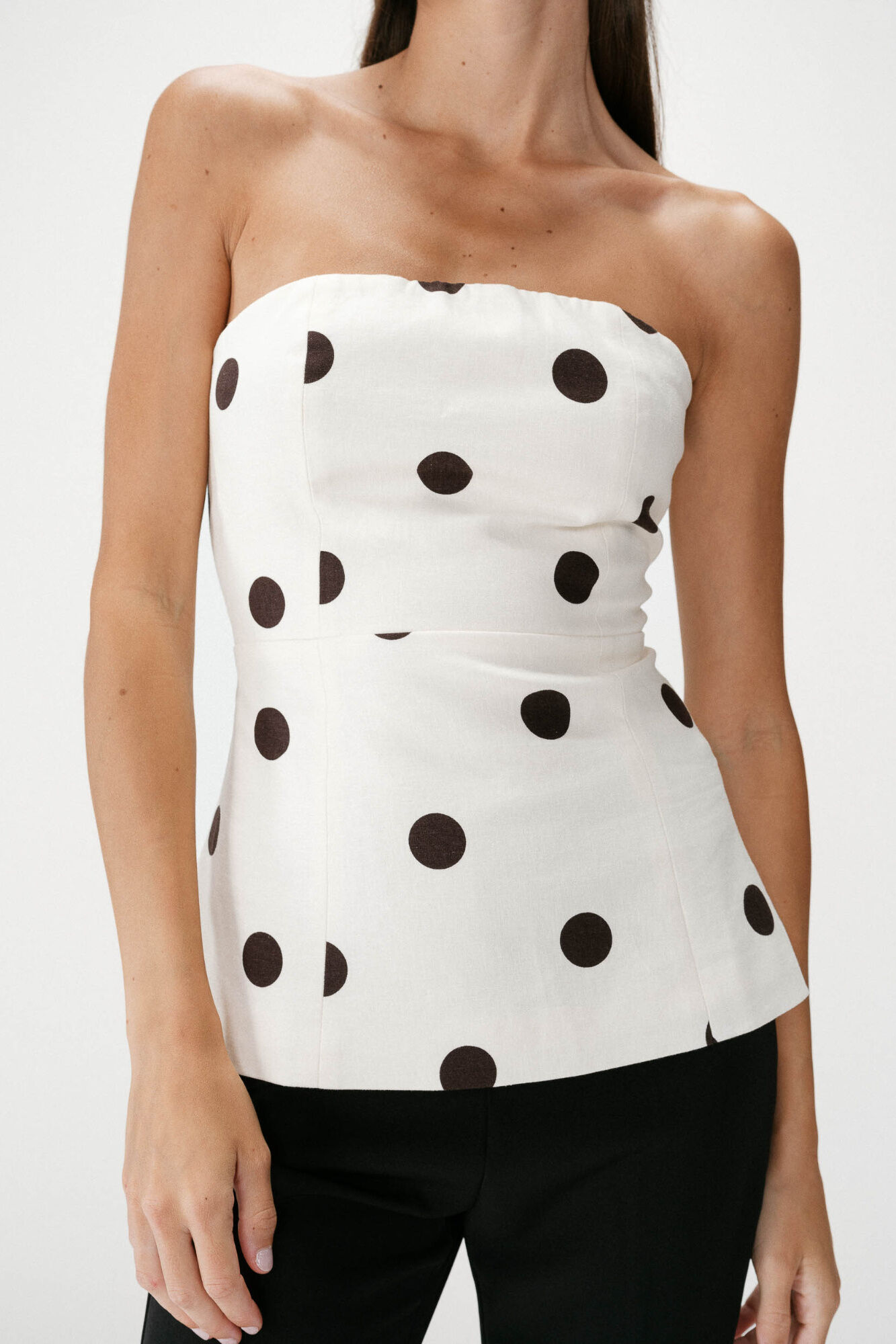 Grace & Mila Top estampado lunares Wixie