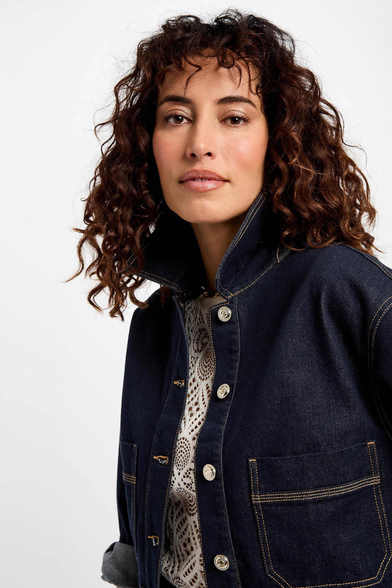 Morgan Cazadora corta vaquera