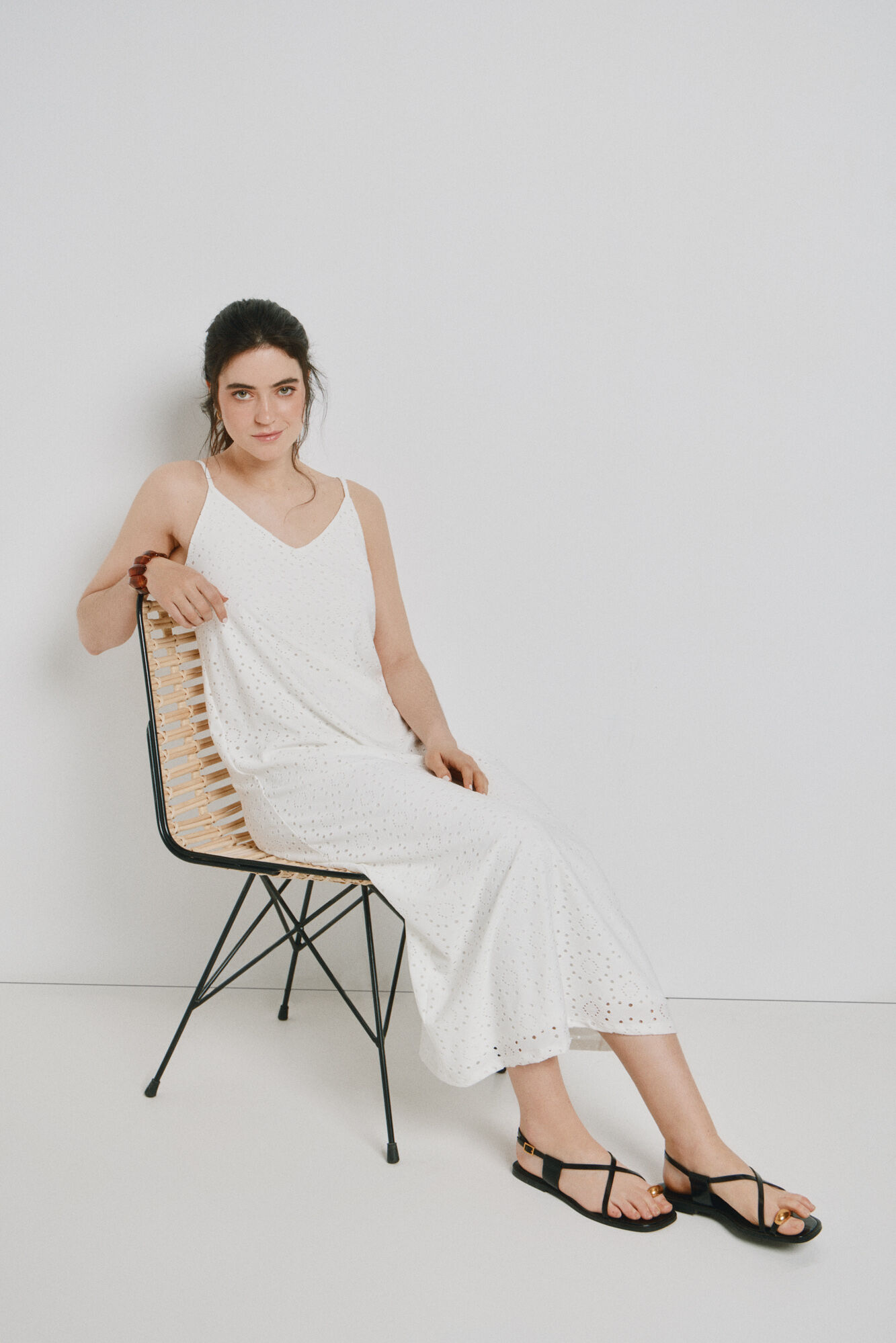 Vero Moda Vestido comprido de al&ccedil;as