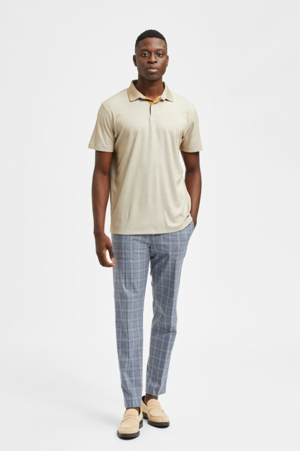Selected Polo Coolmax&reg; Regular Fit