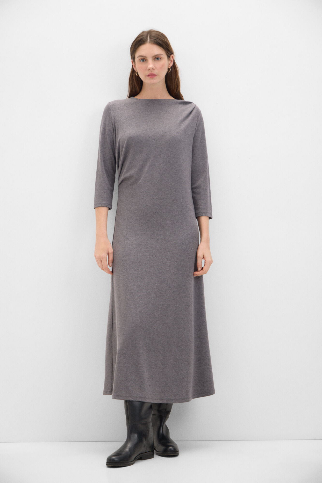 Cortefiel Vestido franzido