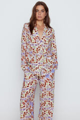 Slowlove Casaco flu&iacute;do estampado Multicolorido