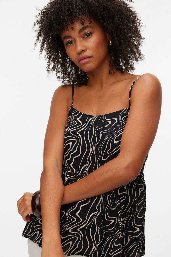 Vero Moda Top de tirantes Negro