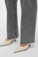 Vero Moda Jeans con detalle Gris