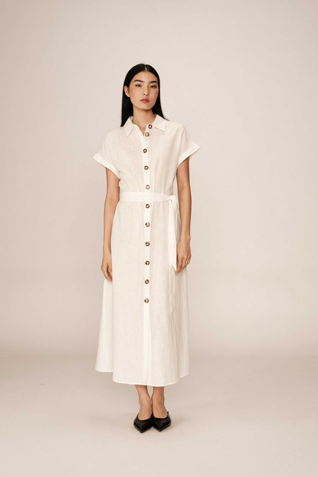 Grace & Mila Vestido camiseiro comprido