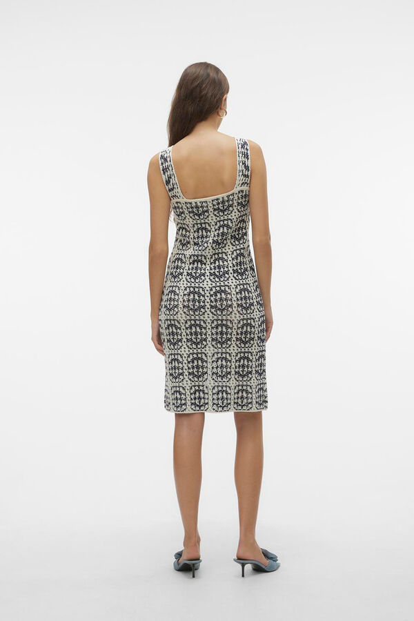 Vero Moda Vestido curto de malha  Azul