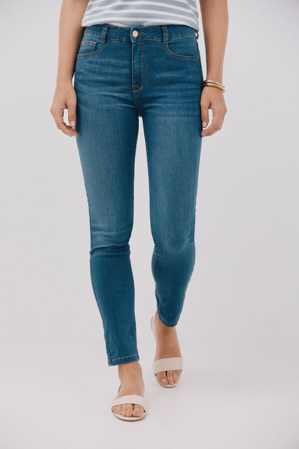 Cortefiel Jeans Slim Sensacional Azul