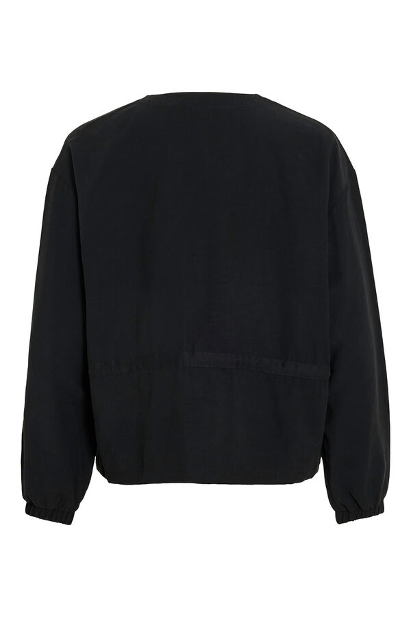 Vila Casaco safari abotoado Preto