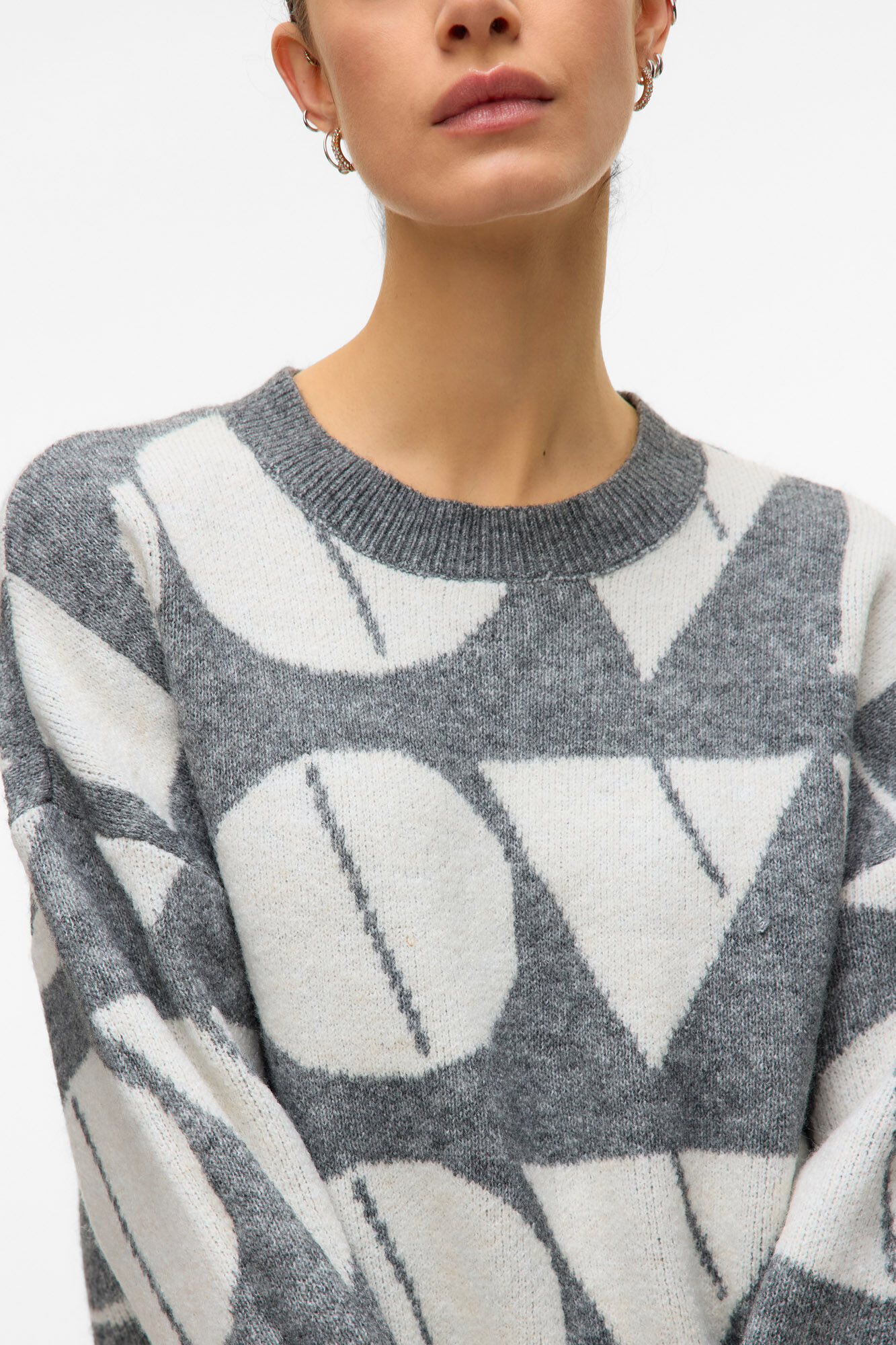 Vero Moda Jersey de punto cuello redondo