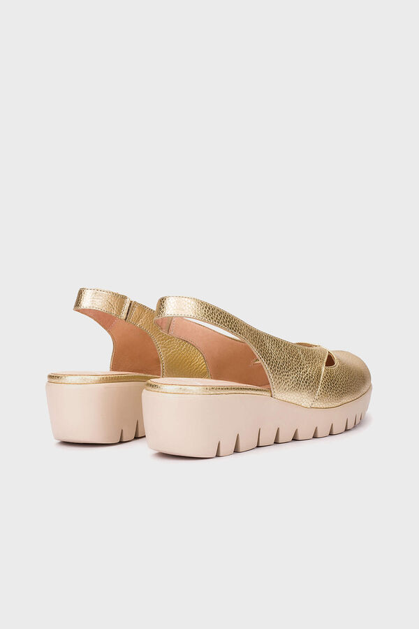 Wonders Zapatos destalonados Fly 51 Dorado