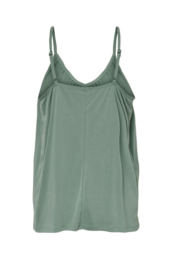 Vero Moda Top singlet de tirantes Verde