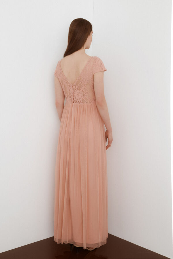 Vila Vestido largo Rosa