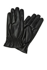 Cortefiel Guantes de polipiel Negro